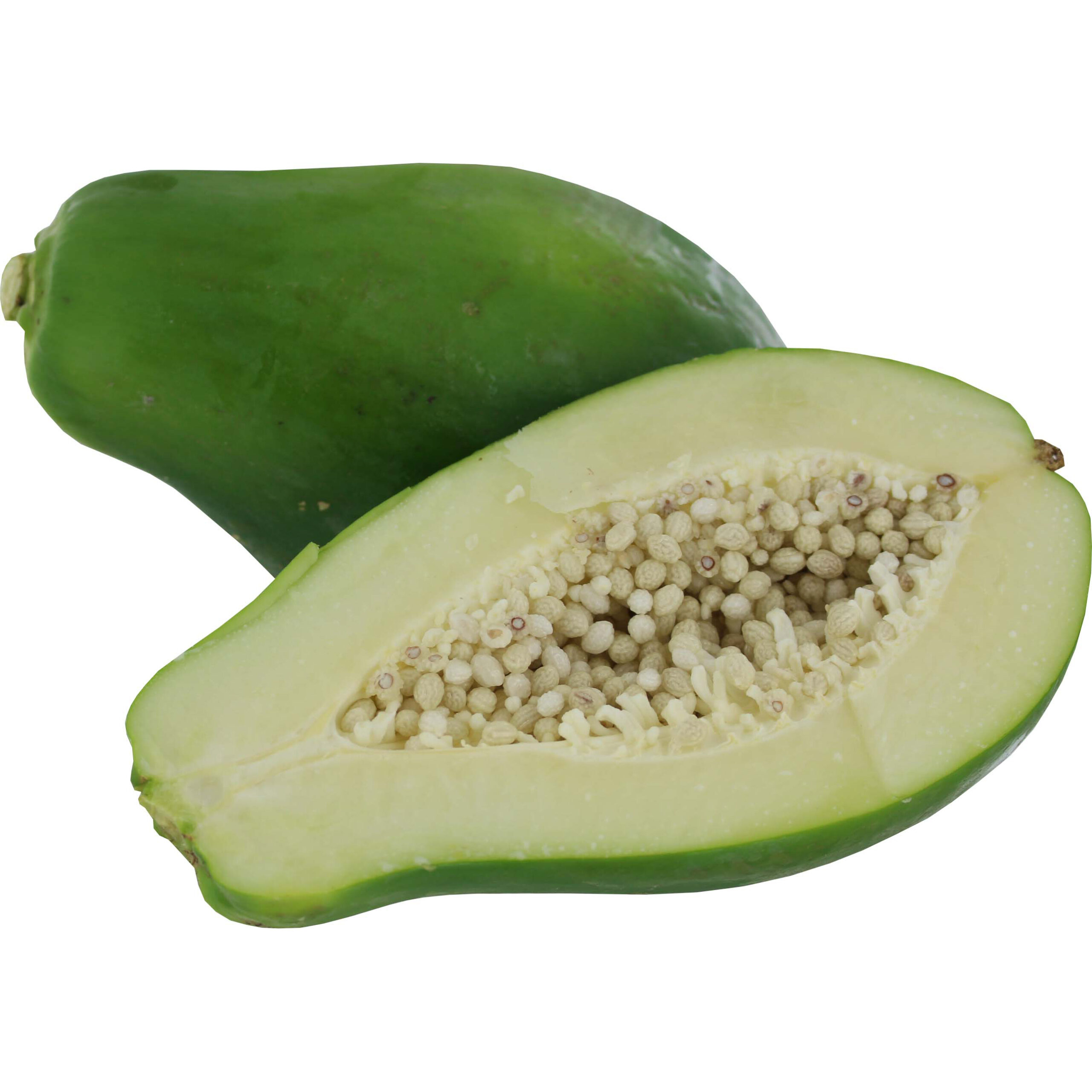 Groene Papaya